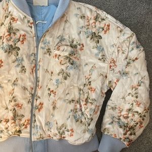 Oversized Velvet Bomber Jacket from Urban